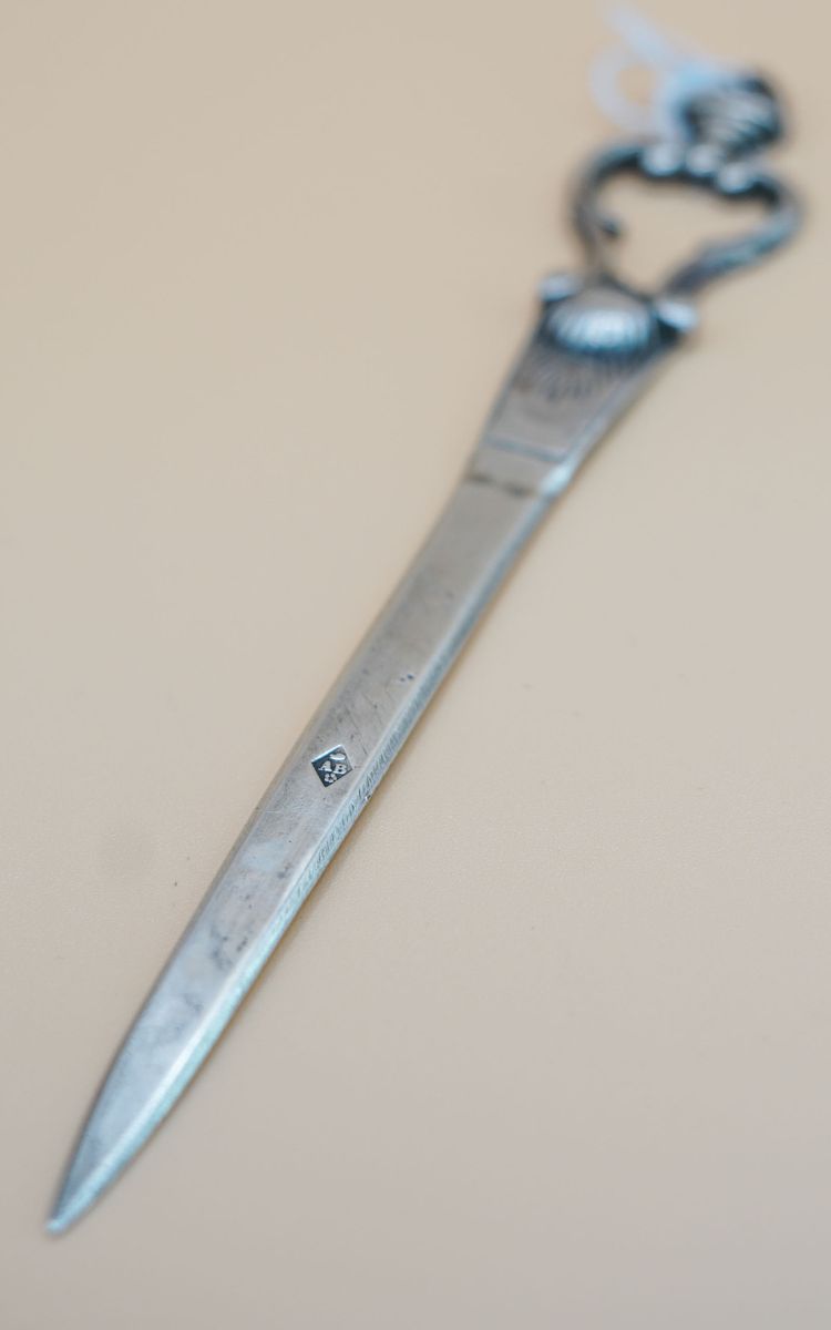 Coupe-papier argent