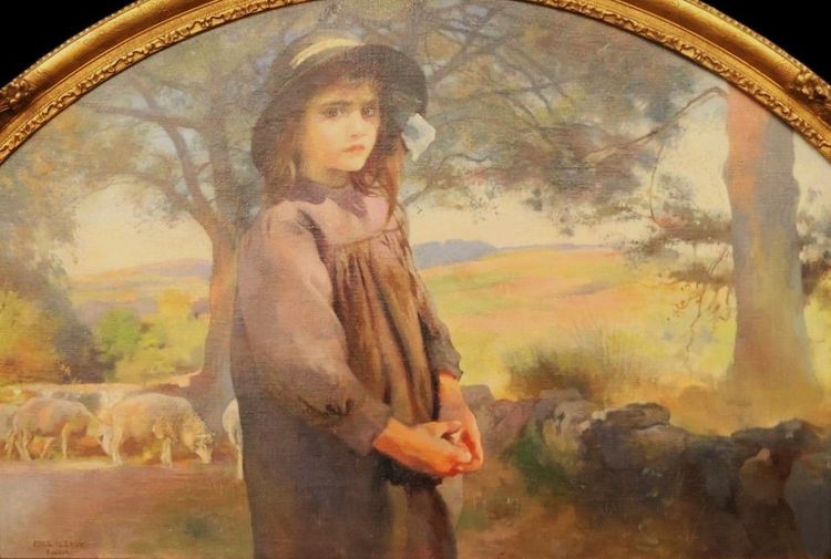 Paul LEROY - Junge Schäferin aus der Creuse