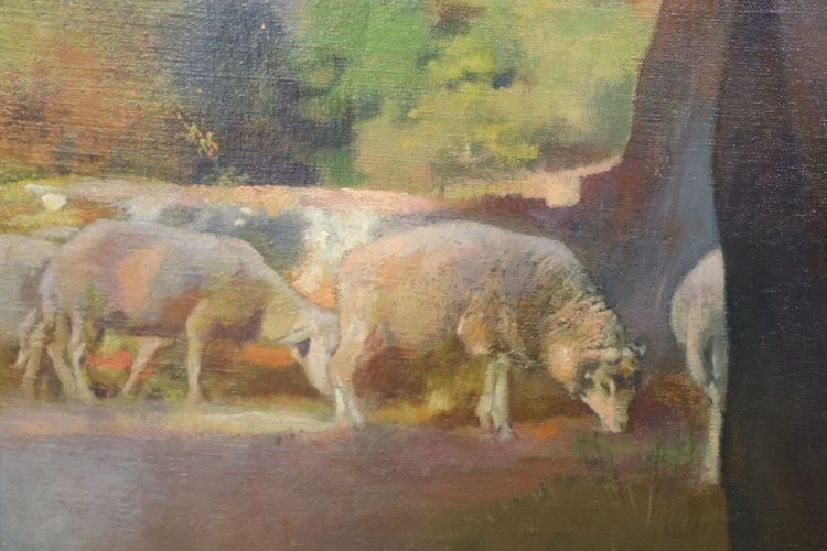 Paul LEROY - Junge Schäferin aus der Creuse