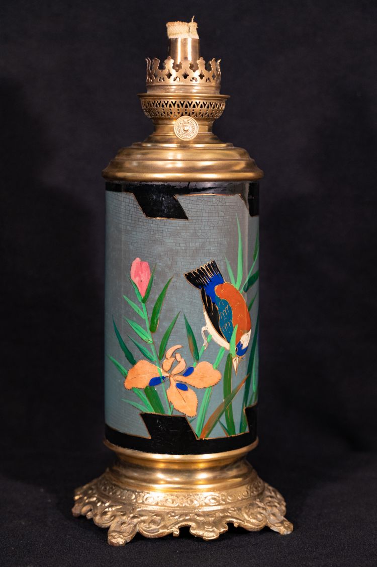 Lampe à pétrole japonaise