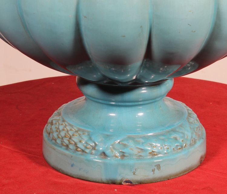 Glazed Ceramic Planter, Late 19th Century