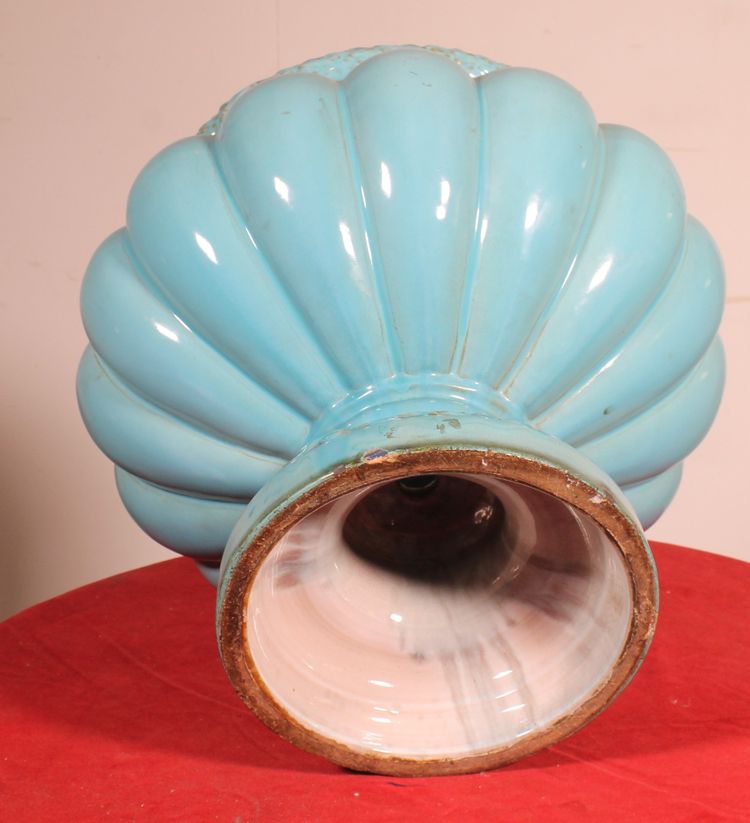 Glazed Ceramic Planter, Late 19th Century