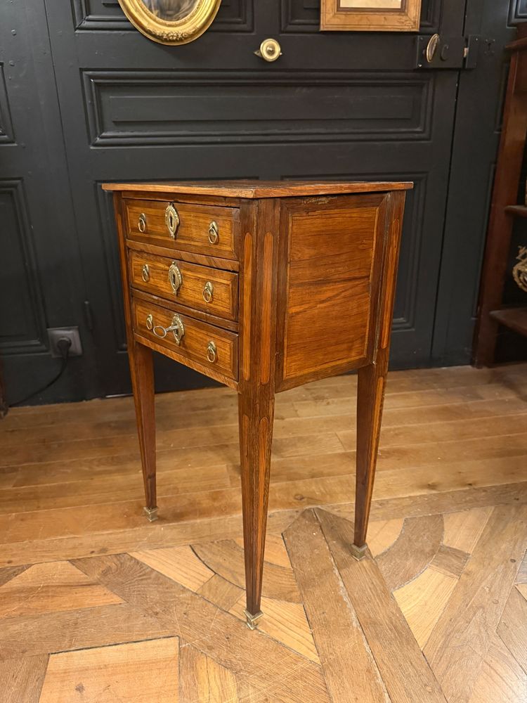 Table chiffonnière époque Louis XVI