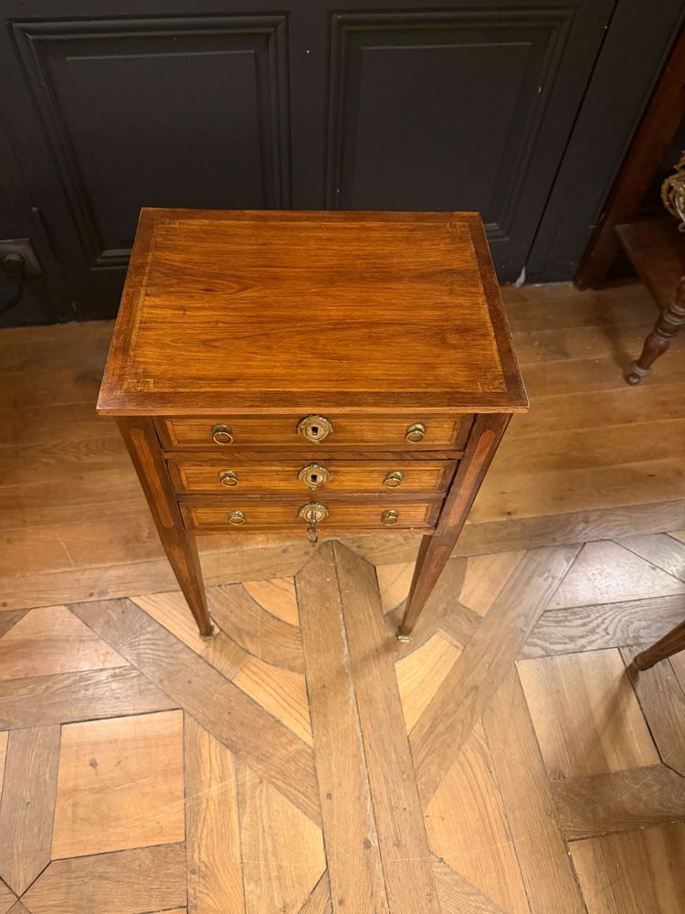 Table chiffonnière époque Louis XVI