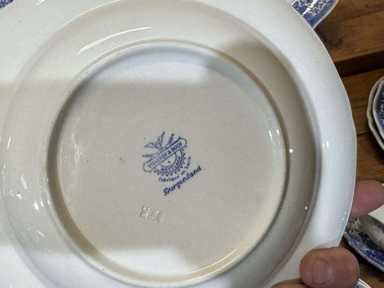Service de table 32 pièces décor Burgenland de chez Villeroy et Boch