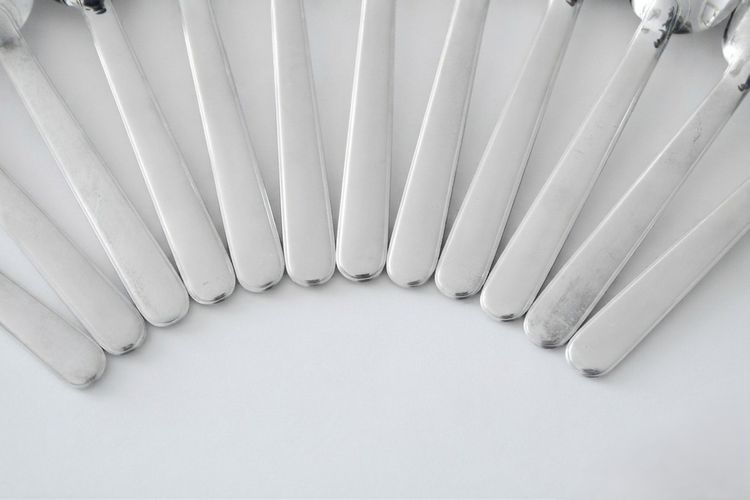 Ensemble Exceptionnel de 12 Cuillères à Petit-Déjeuner – Modèle "Normandie" Puiforcat Argent 925°°