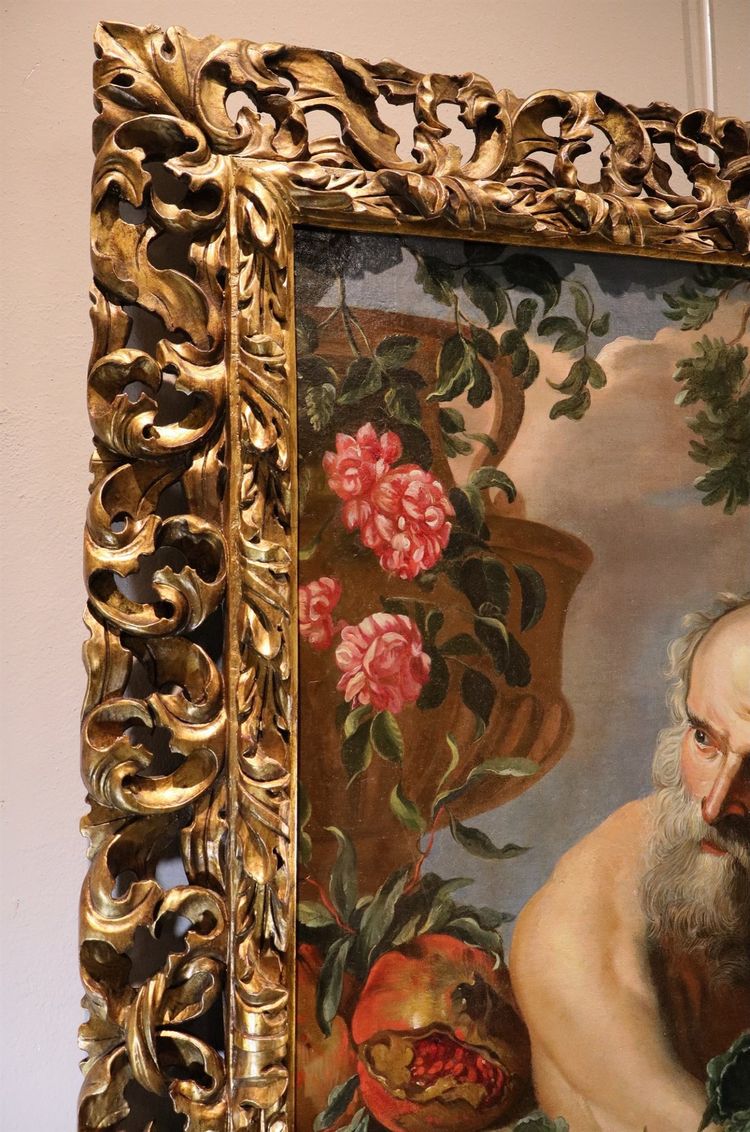 Portrait Of The Greek Philosopher Diogenes, Abraham Brueghel (1631 - 1690)