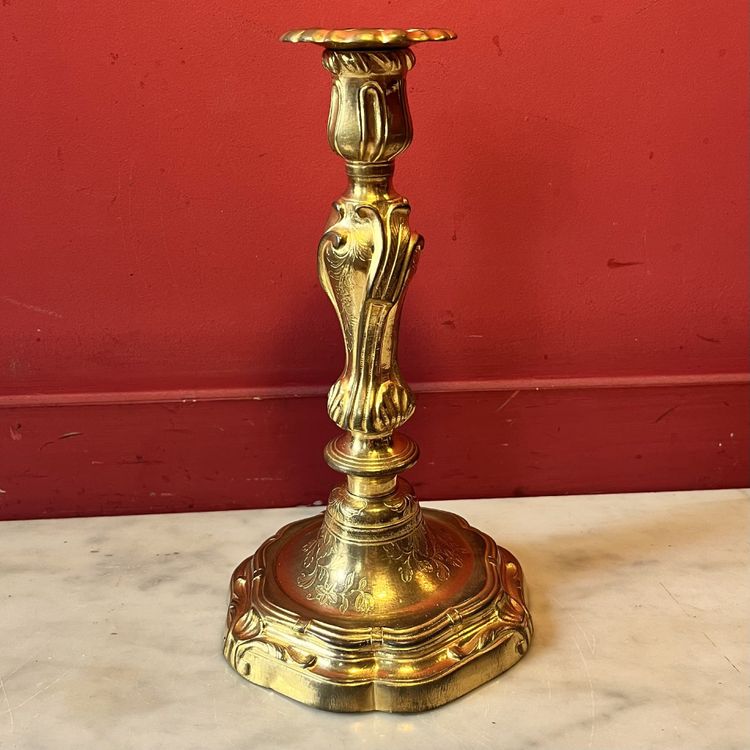 Coppia di candelabri rococò, periodo Luigi XV