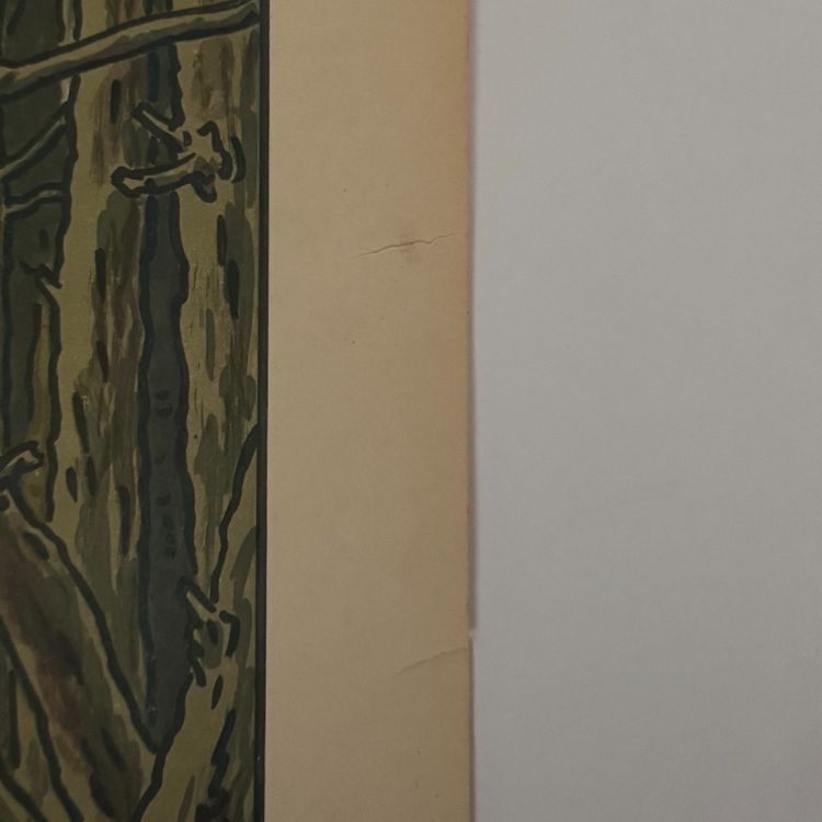 Lithographie par Henri Rivière Les Aspects de la Nature - Soir d'été
