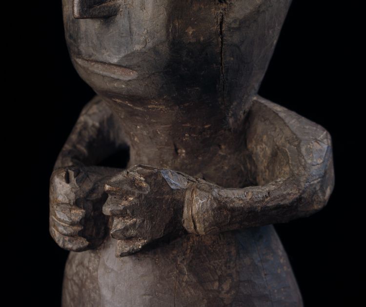 Figura ancestrale, arte tribale, arte oceanica, Papua Nuova Guinea, scultura tribale, 65 cm