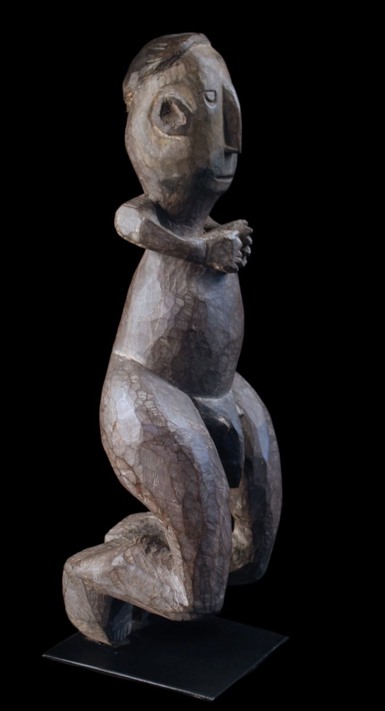 Figura ancestrale, arte tribale, arte oceanica, Papua Nuova Guinea, scultura tribale, 65 cm