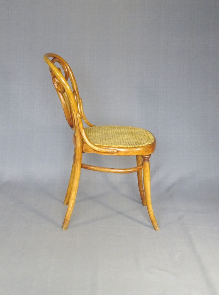 Chaise de Fiume, 1885 (Landesbank) no Thonet, bois -courbé
