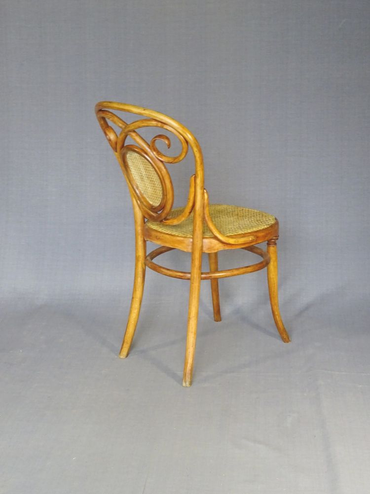 Chaise de Fiume, 1885 (Landesbank) no Thonet, bois -courbé