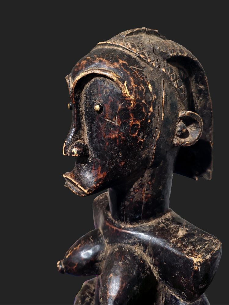 Figure de reliquaire, Byeri Fang Ntumu, Gabon