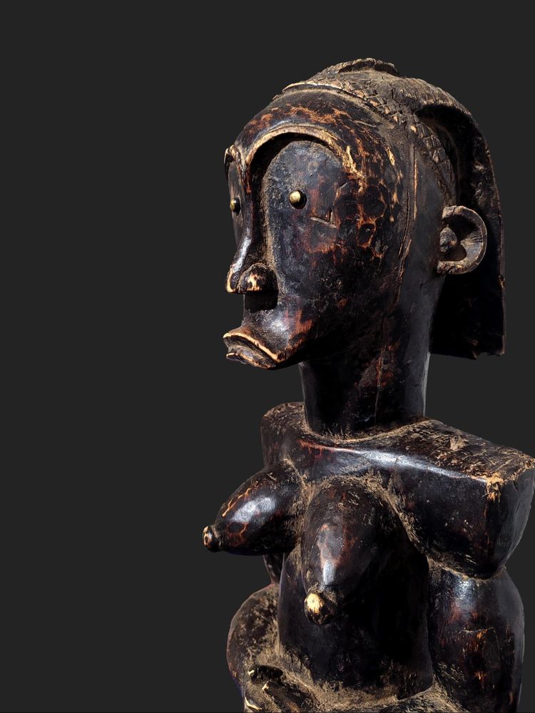 Figure de reliquaire, Byeri Fang Ntumu, Gabon