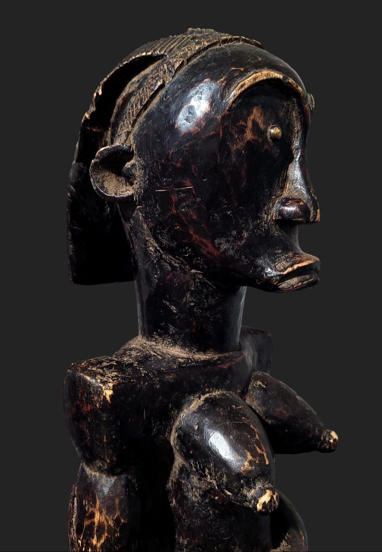 Figure de reliquaire, Byeri Fang Ntumu, Gabon