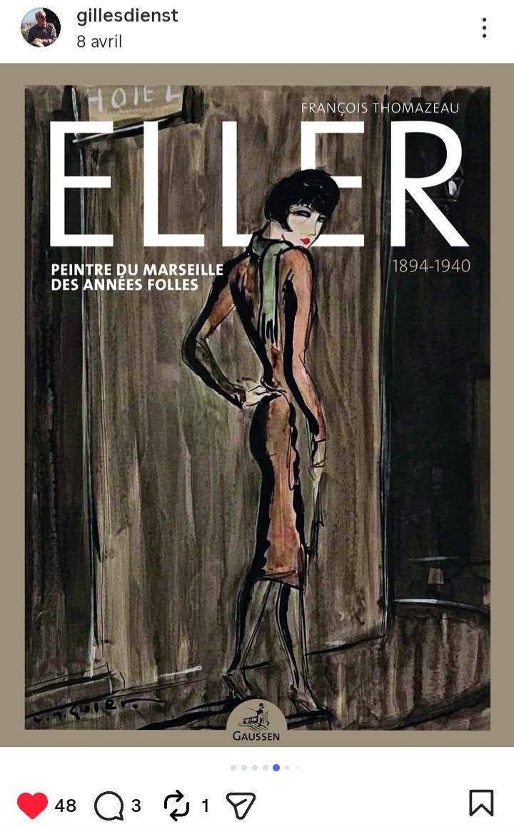 LUCIEN ROUDIER DIT ELLER 1894/1940 -MARSEILLE LE PORT- 