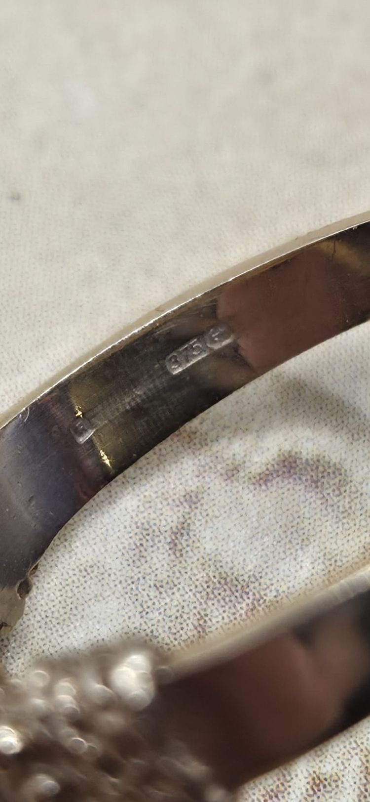 Antiker Ring Viktorianisch Amethyst Cabochon Polarstern