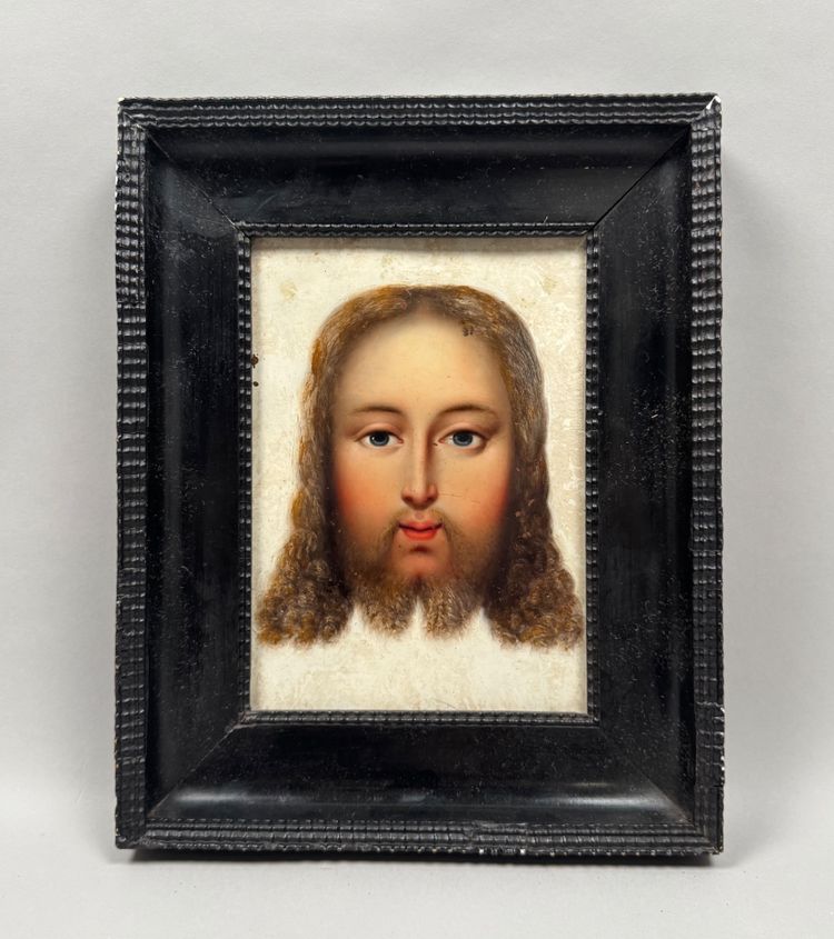 Il Volto Sacro di Cristo su rame