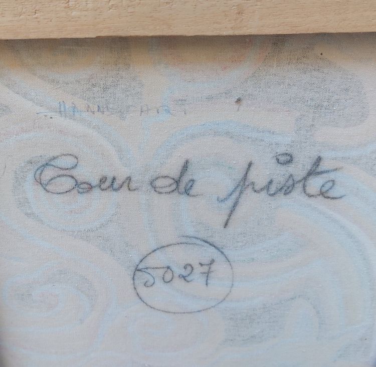 Michel HANNECART - (1945 - ..) - Cirque Zavatta - 4  huiles sur toile - 1988