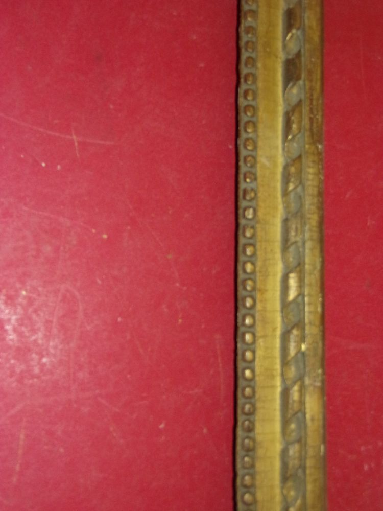 18th-century Louis XVI giltwood frame.