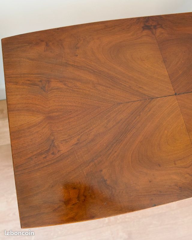 Tavolino Art Déco in legno – Francia, 1930-1950 circa