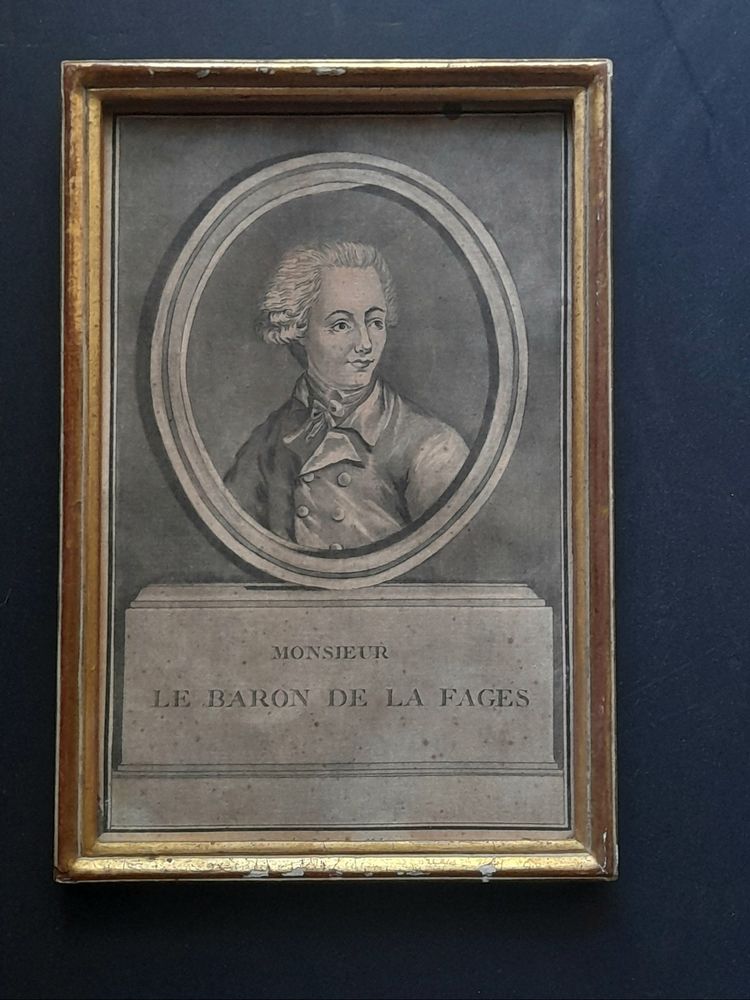 8 gravures eaux fortes portraits personnages célèbres  18e/19e siecle