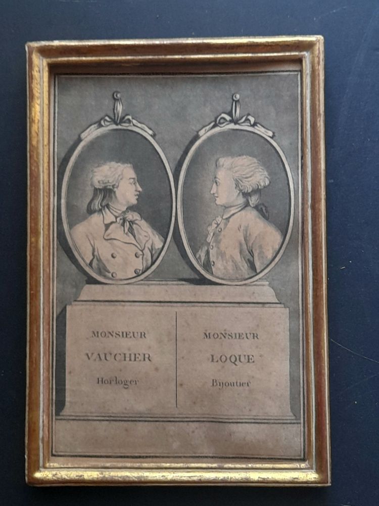 8 gravures eaux fortes portraits personnages célèbres  18e/19e siecle