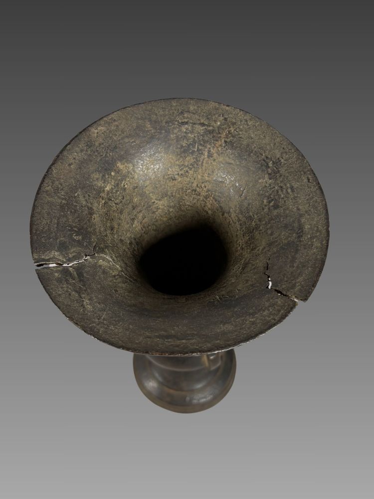 Vase Gu en bronze Dynastie Song (960-1279) Chine antique