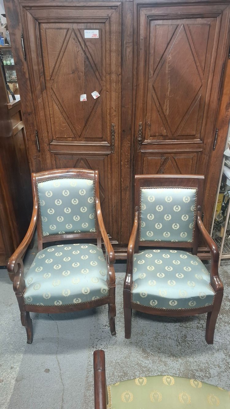 Fauteuils époque restauration