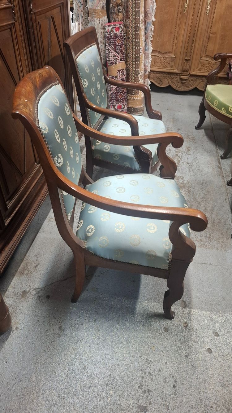 Fauteuils époque restauration
