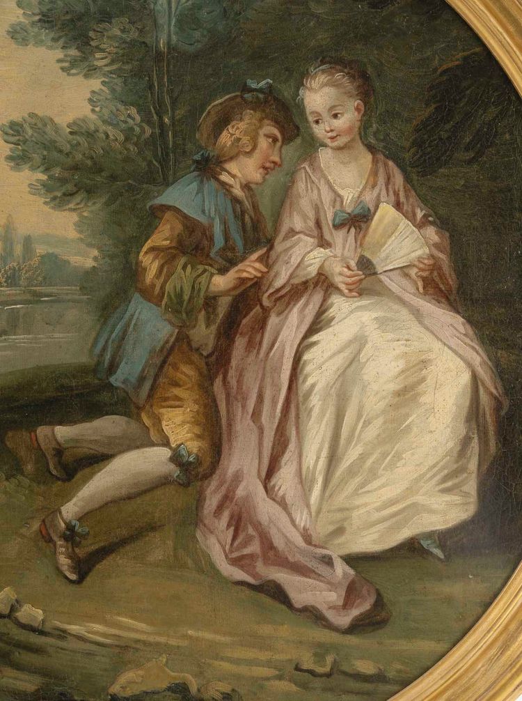 École française du XVIIIᵉ siècle Dans le goût d'Antoine Watteau 