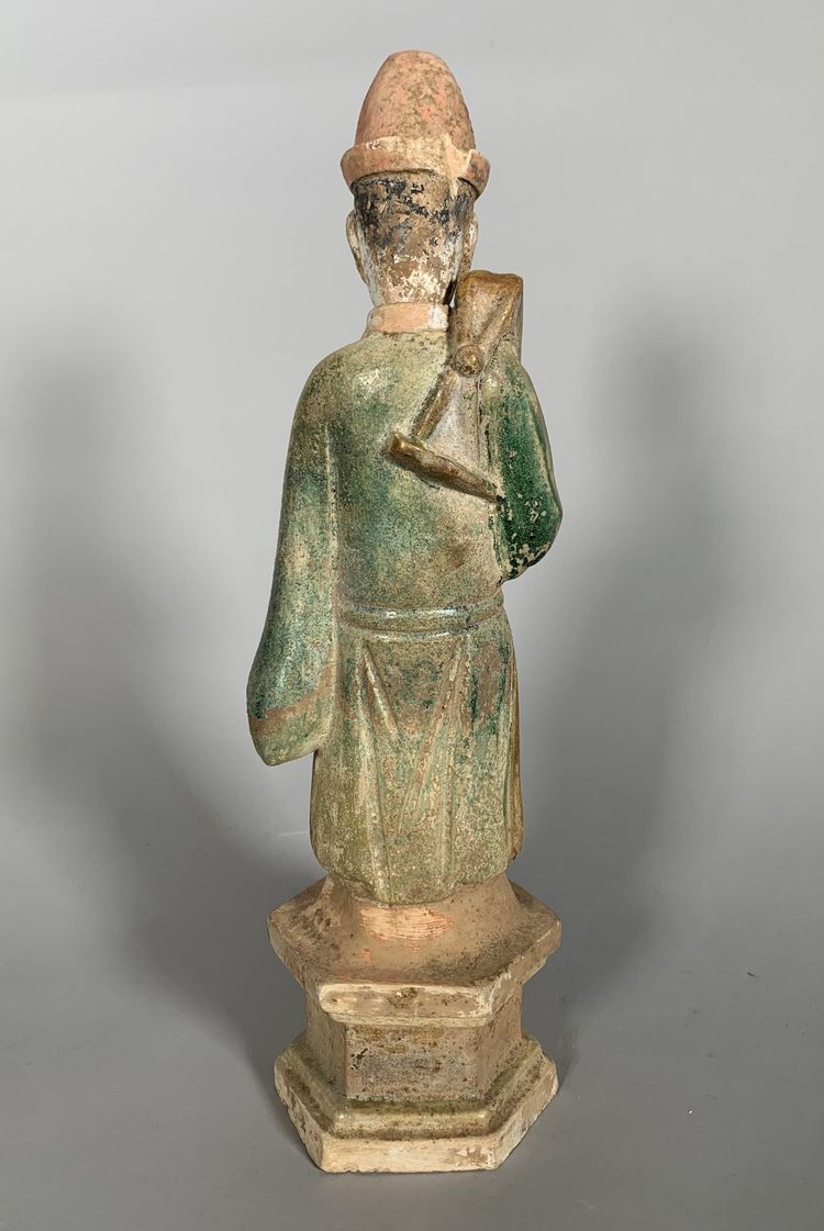 Sculpture d'un  Mingqi Dynastie Ming (1368-1644) Chine Sancai