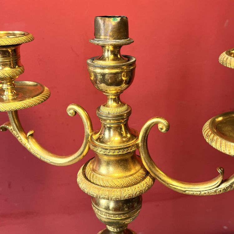 Paire de candélabres, vers 1800