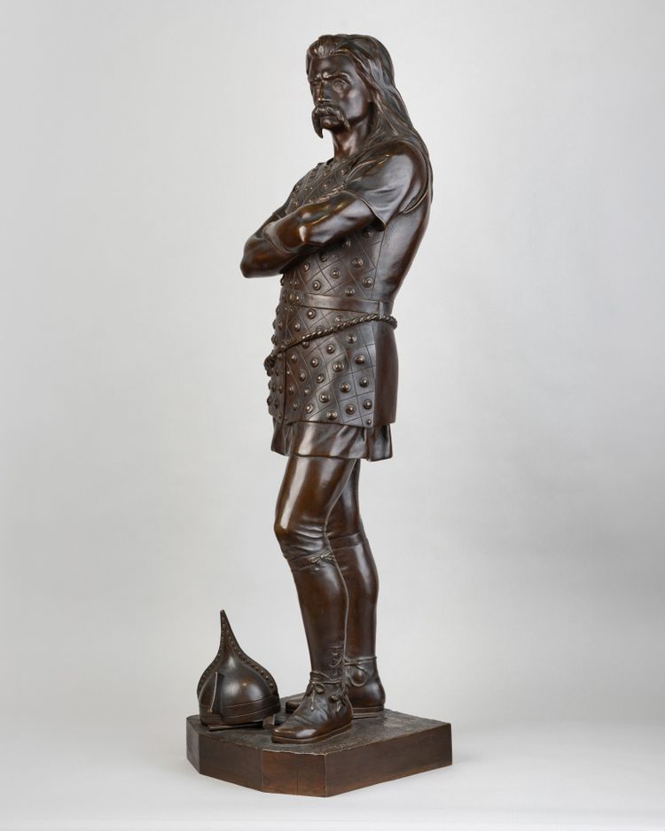 François Auguste Hippolyte Peyrol (1856 - 1929), Viking. Bronze, fin XIXe siècle