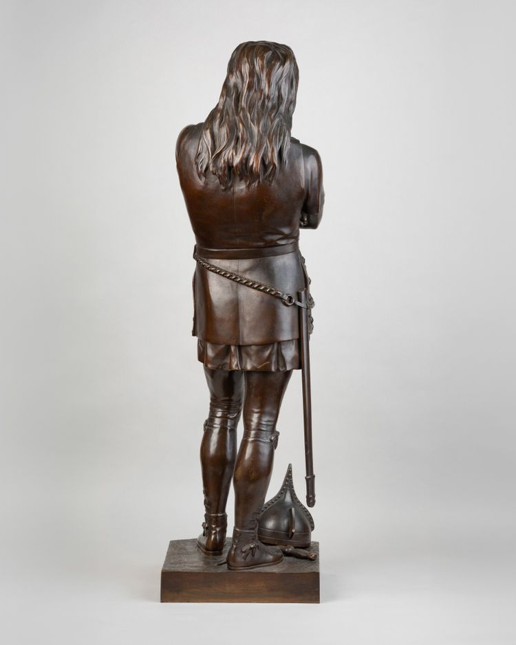 François Auguste Hippolyte Peyrol (1856 - 1929), Viking. Bronze, fin XIXe siècle