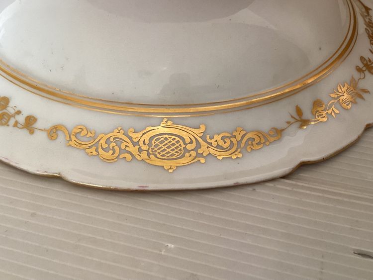 19th-century dessert set 