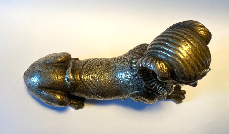 Paire de sphinges en bronze XIXème.