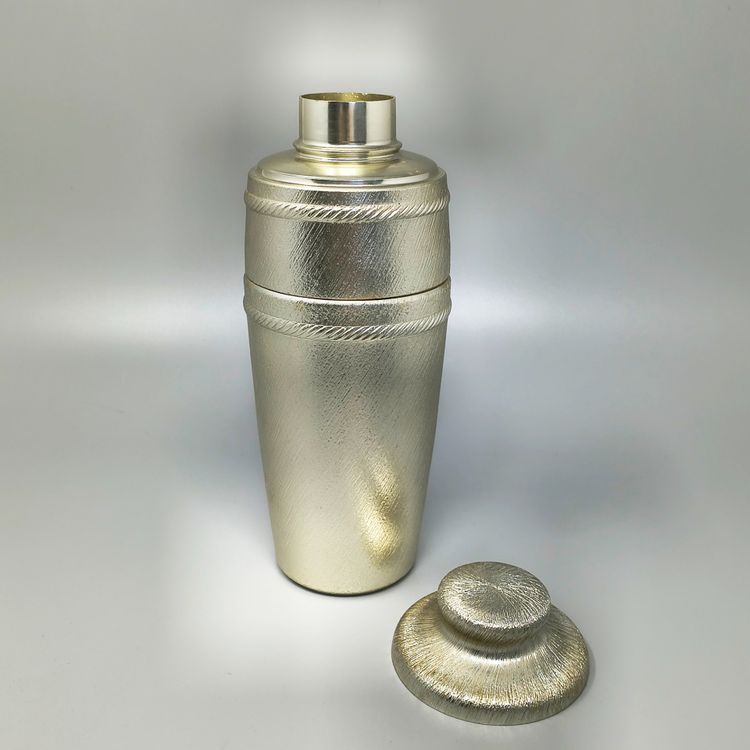 Shaker da cocktail italiano in stile Mid-Century Modern degli anni '60 di Giovanni Alessi (FAO)