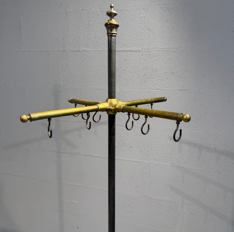 Clothing rack, accessory rack from a Parisian department store, Maison Stockman Paris.