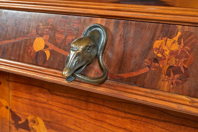 Louis Majorelle, Buffet aux Oies, Mobilier Art Nouveau