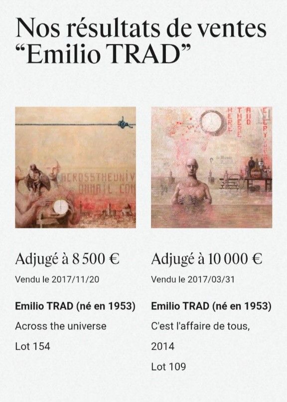 EMILIO TRAD wurde 1953 im Libanon geboren.