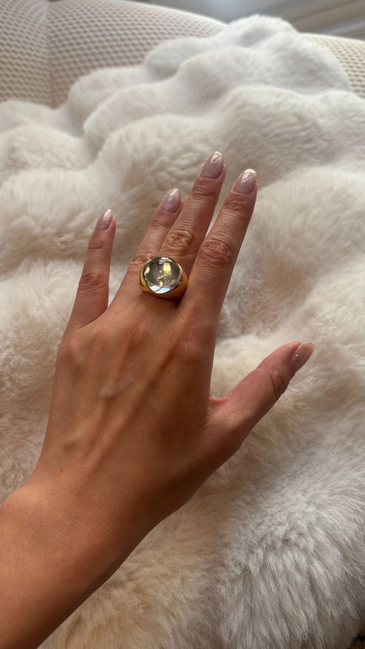 Anello MAUBOUSSIN in oro, diamanti e cristalli
