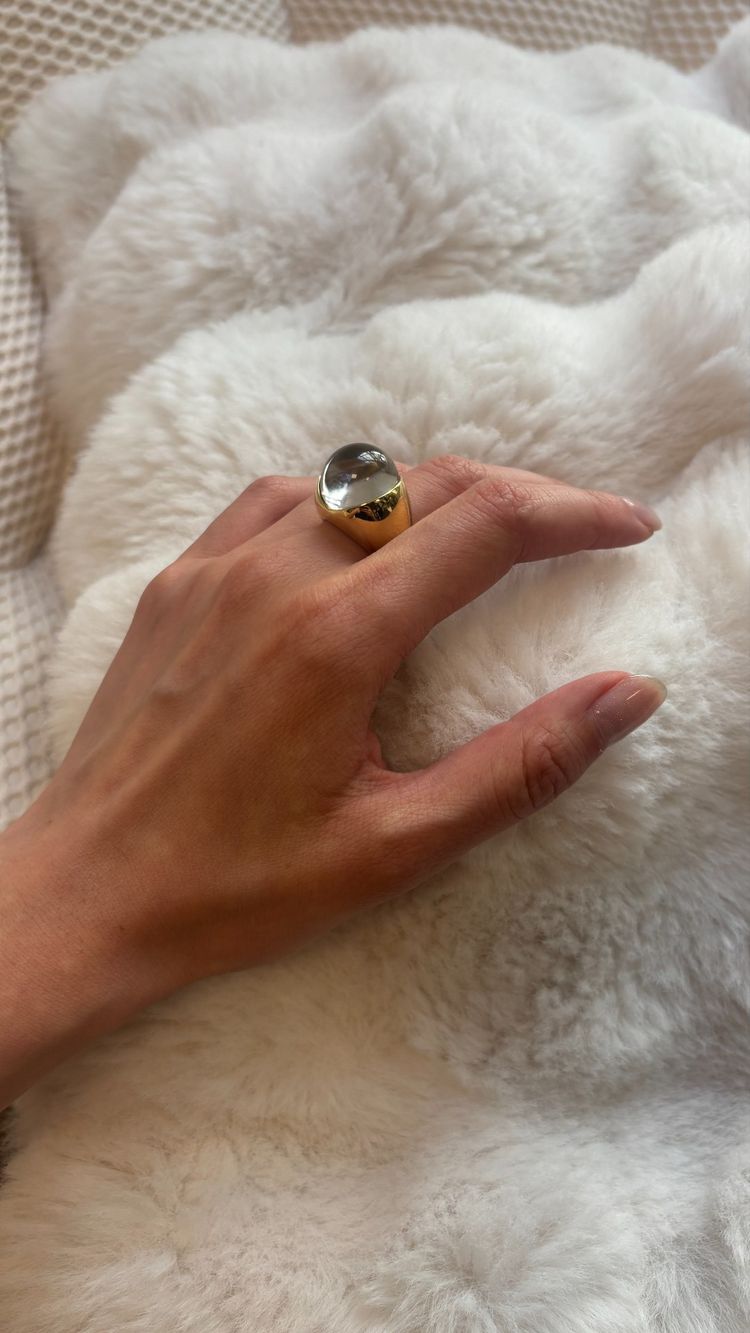 Anello MAUBOUSSIN in oro, diamanti e cristalli
