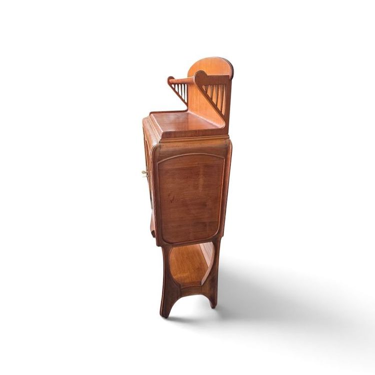 Louis Majorelle Seltener Jugendstil-Servierwagen „Marais Fleuri Aux Libellules“