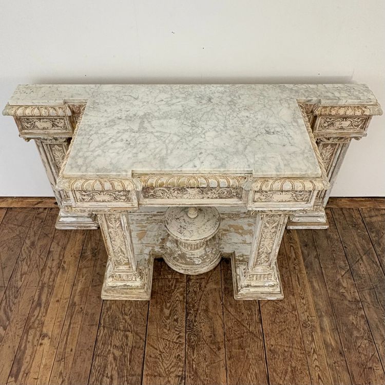 Grande console XIXe de style Antique