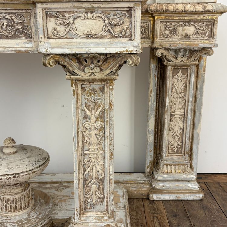 Grande console XIXe de style Antique