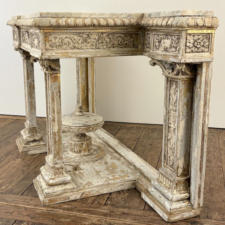 Grande console XIXe de style Antique