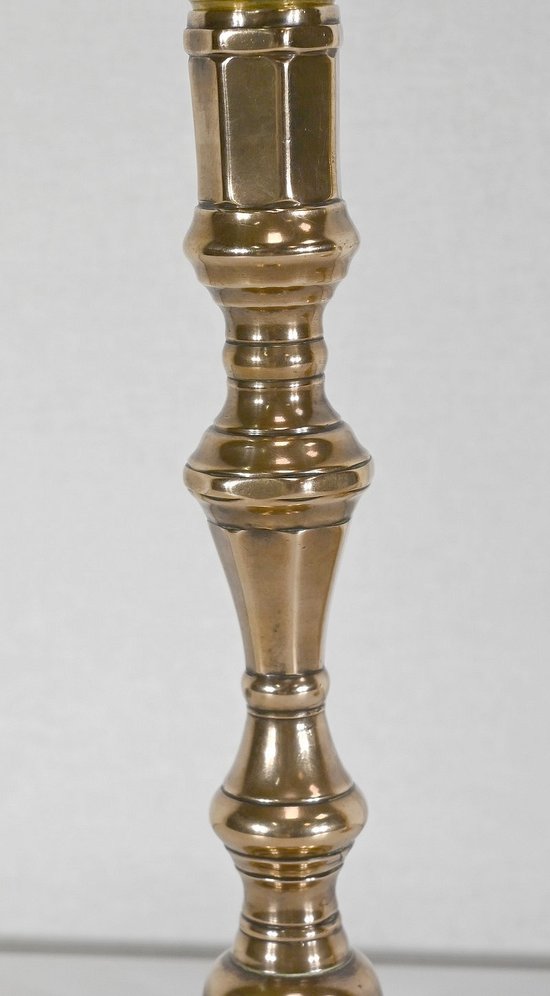 Coppia di torce in bronzo - Fine XIX secolo