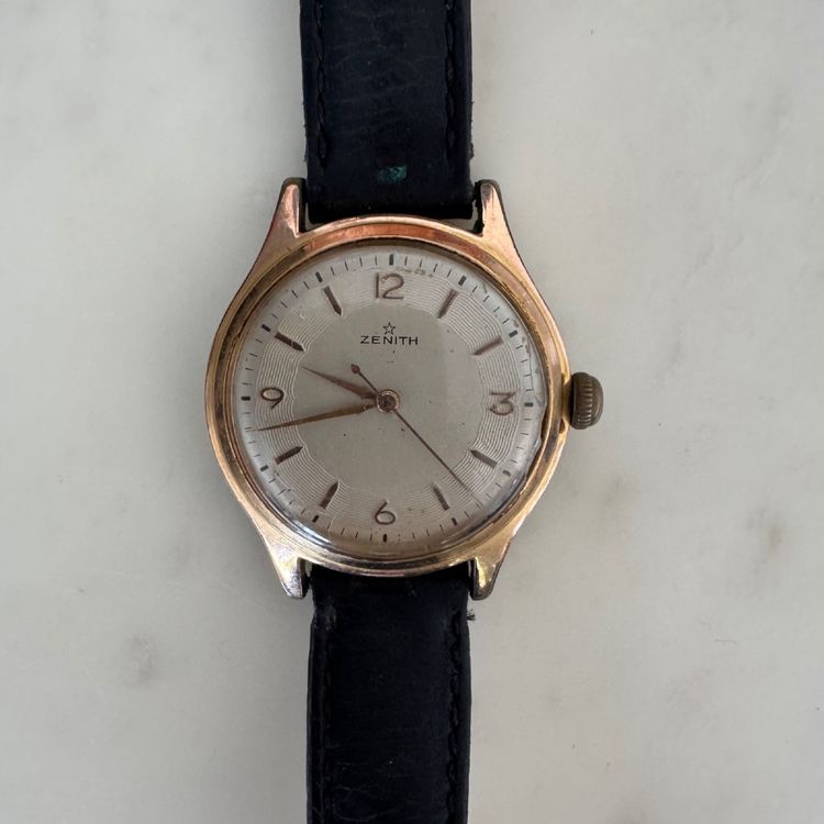 Montre Zenith stainless steel back antimagnetic waterproof